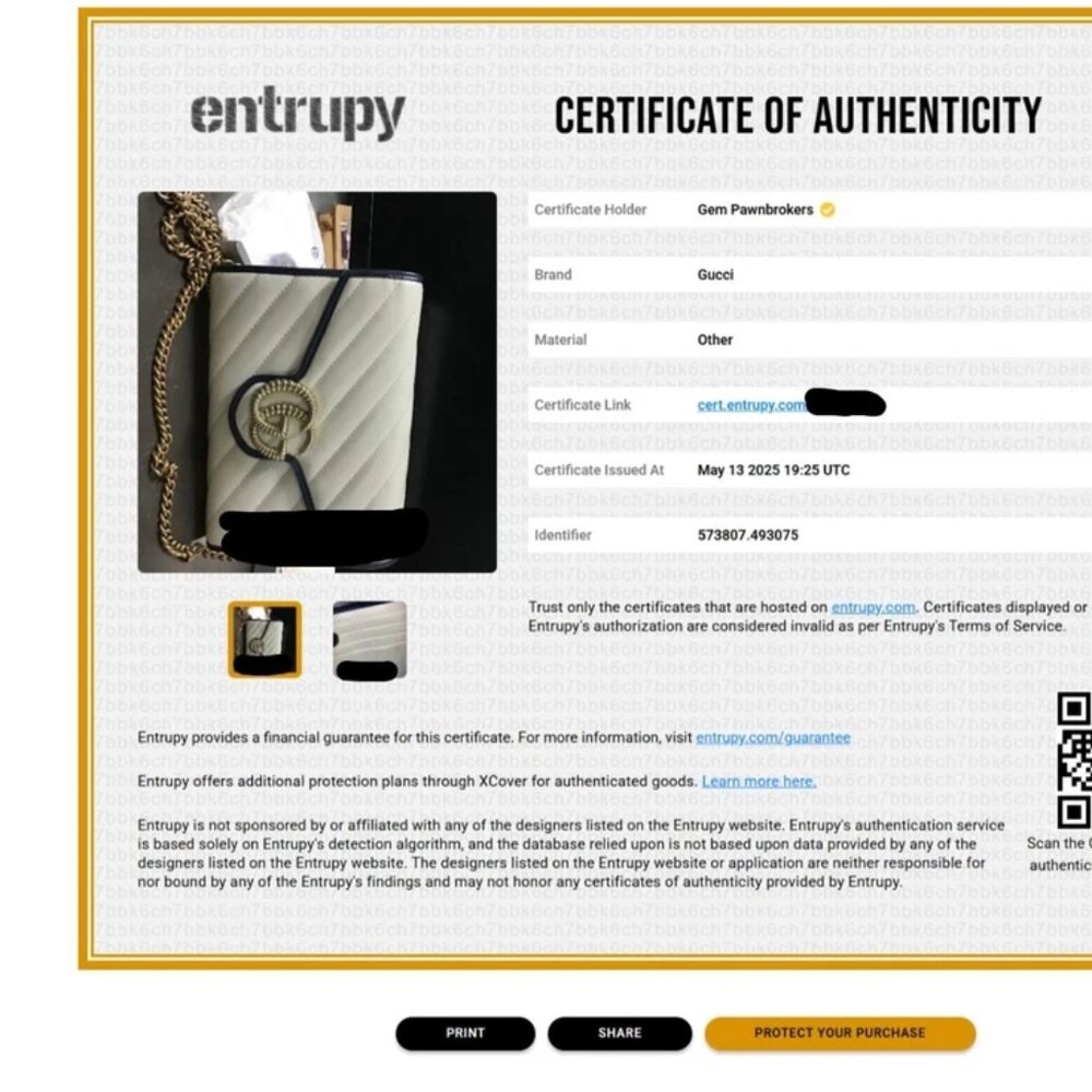 Gucci GG Marmont Torchon Wallet On Chain - Picture 3 of 14